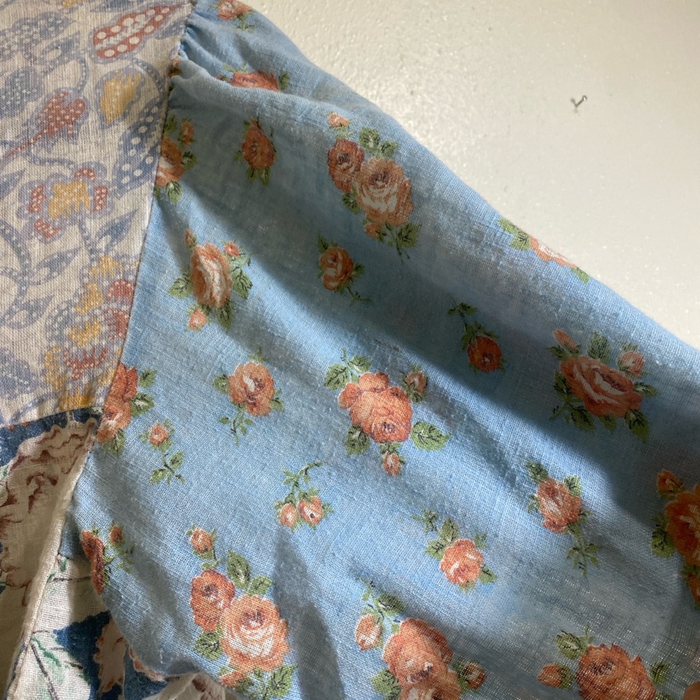 Floral Patchwork Blouse - Picture 6 of 7